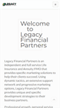 Mobile Screenshot of legacy-financial-partners.com